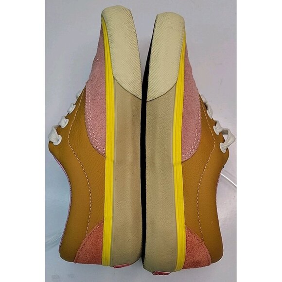 Vans Sneakers Era LX Suede Leather Rust Blue Pink Lace Up Sz Men 4.5 Women 6, EC - Picture 13 of 16
